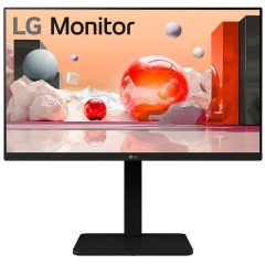   61cm/24" (1920x1080) LG 24BA550-B 16:9 FHD IPS 5ms 100Hz DP HDMI VGA USB Speaker Pivot Black
