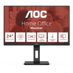   60,5cm/ 24" AOC 24E3QAF Full HD IPS 4ms HDMI VGA DP LS Black