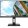 61cm/24" (1920x1080) AOC 24P2Q 16:9 4ms HDMI DVI VGA DisplayPort VESA Pivot Speaker Full HD Black