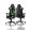 Gamer szék noblechairs EPIC PU Bőr Fekete/Zöld
