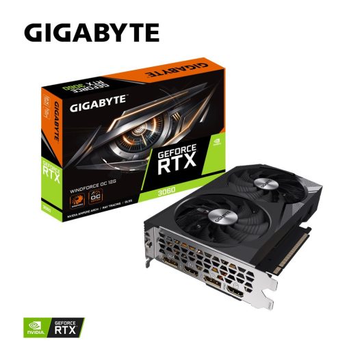 RTX 3060 12GB Gigabyte WINDFORCE OC LHR GDDR6
