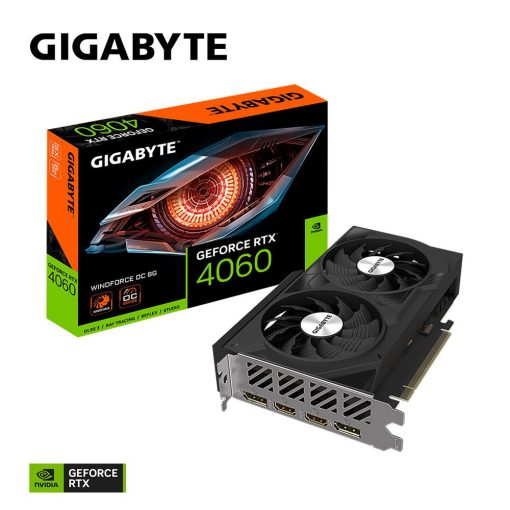 RTX 4060 8GB Gigabyte Windforce OC GDDR6