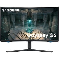   81,3cm/32'' (2560x1440) Samsung Odyssey G6 S32BG650EU 16:9 1ms 2xHDMI DisplayPort VESA Pivot Speaker QHD 240Hz Curved Gaming Black