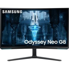   32'' (3840x2160) Samsung LS32BG850NPX Gaming 240Hz 1ms Mini-LED + Quantum HDR 2000, Freesync Premium Pro, G-Sync Compatible UHD Black/White