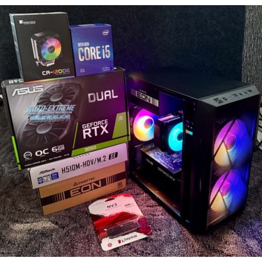 V018 | DDR4 | Intel i5-10400F | RTX 3050 | 16GB RAM | 500GB SSD