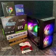 V018 | DDR4 | Intel i5-10400F | RTX 3050 | 16GB RAM | 500GB SSD