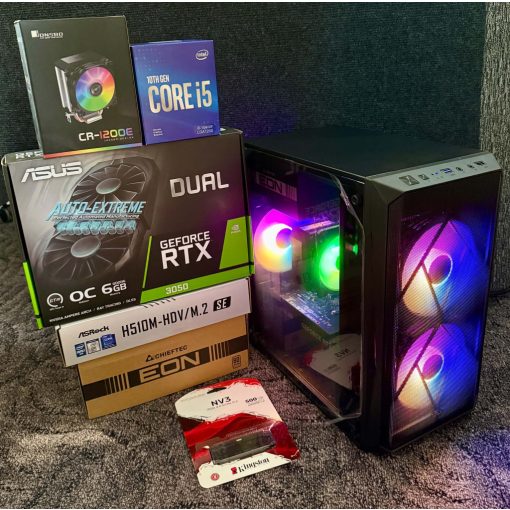 V018 | DDR4 | Intel i5-10400F | RTX 3050 | 16GB RAM | 500GB SSD