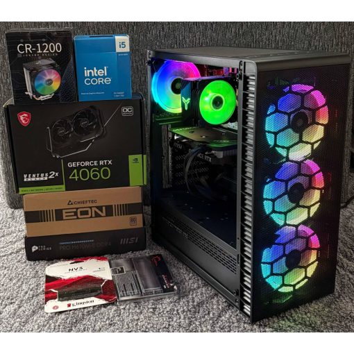 V022 | INTEL i5-14400F | 16GB RAM | RTX 4060 - DLSS3! | 1TB SSD