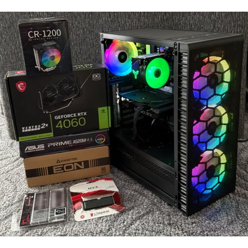 V042 | AMD RYZEN 5 5600 | 16GB RAM | RTX 4060 - DLSS3 | 1TB SSD