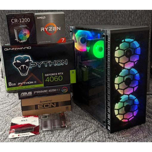 V051 | RYZEN 7 5700 | 16GB RAM | RTX 4060 DLSS3! | 1TB SSD