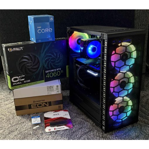 V060_2 | DDR5 | INTEL i5-12400F | RTX 4060Ti | DLSS3 | 16GB DDR5 RAM | 1TB SSD