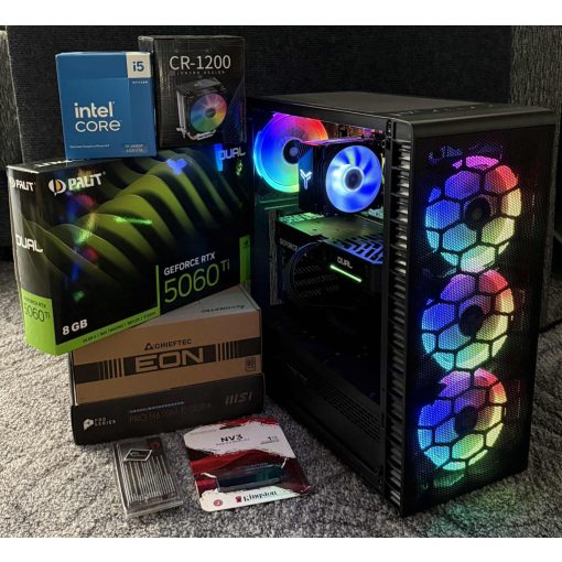 V071 | DDR4 | Intel i5-14400F | RTX 5060Ti | 16GB RAM | 1TB SSD