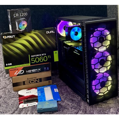 V075 | DDR5 | Intel Ultra 5 225F | RTX 5060Ti | 16GB RAM | 1TB SSD
