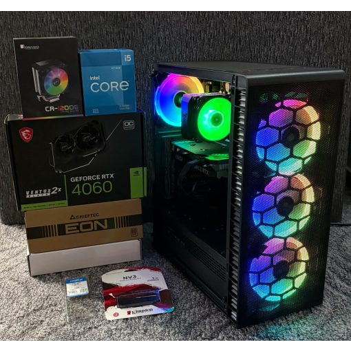 V402 | DDR5 | INTEL i5-12400F | 16GB RAM | RTX 4060 - DLSS3! | 1TB SSD